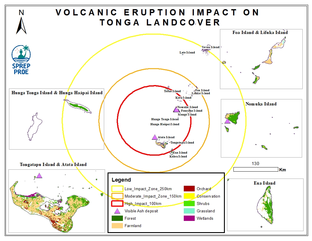 Land Cover Impact Map