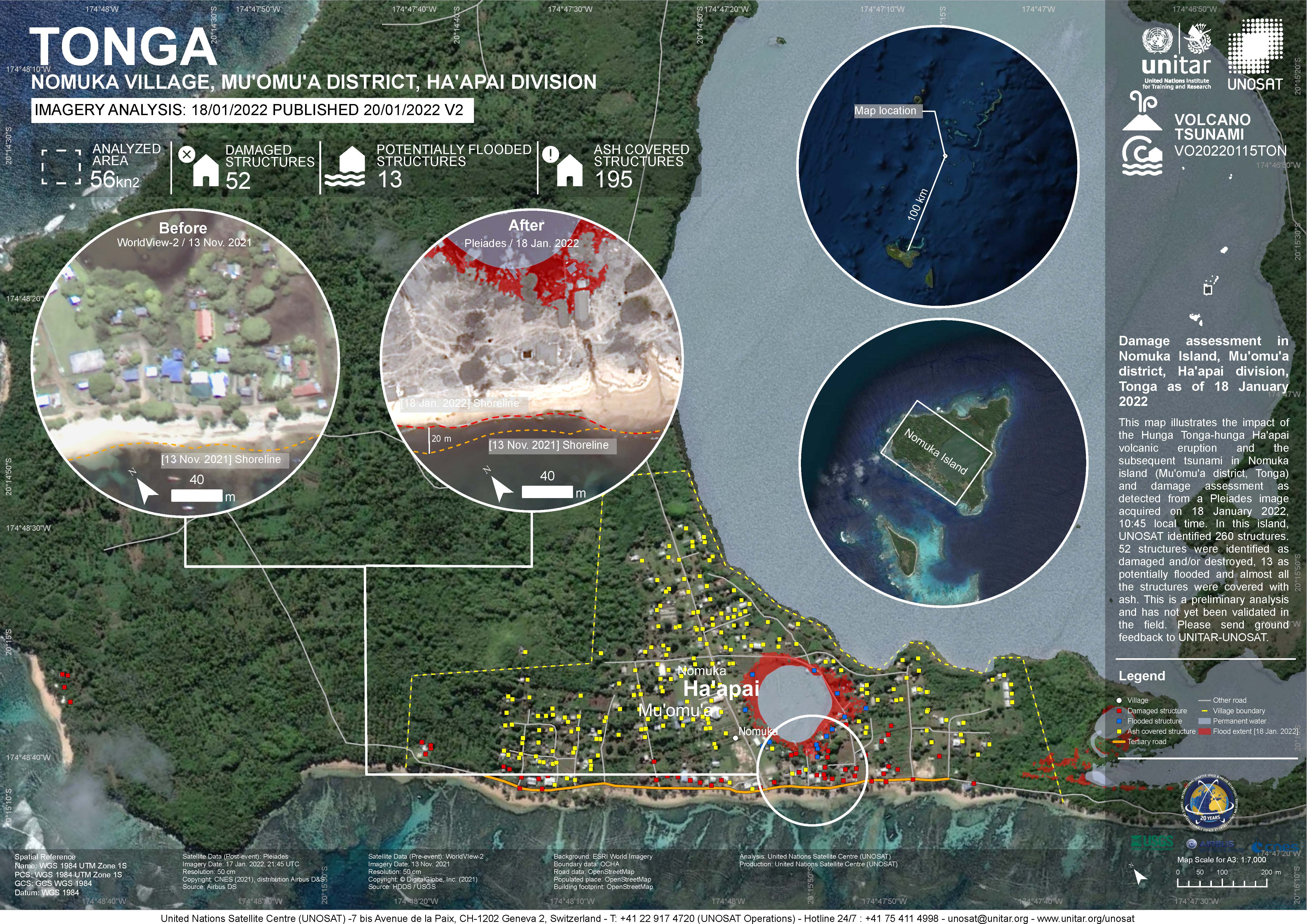 Nomuka impact assessment